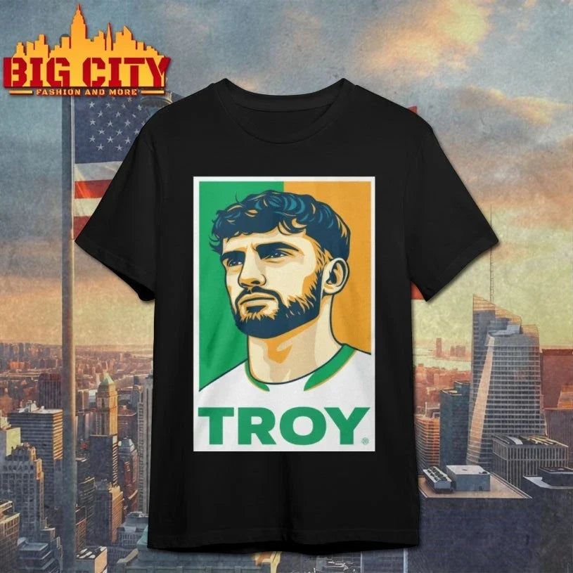 Troy Parrott Ireland World Cup Qualifiers shirt Unisex T-shirt, Sweatshirt, Hoodie, Long Sleeve Tee - T-Shirt, Sweatshirt, Hoodie