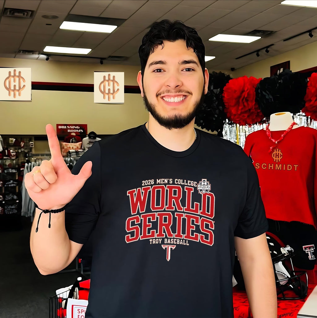 Troy Trojans 2026 College World Series Bound shirt Unisex T-shirt, Sweatshirt, Hoodie, Long Sleeve Tee - T-Shirt, Sweatshirt, Hoodie