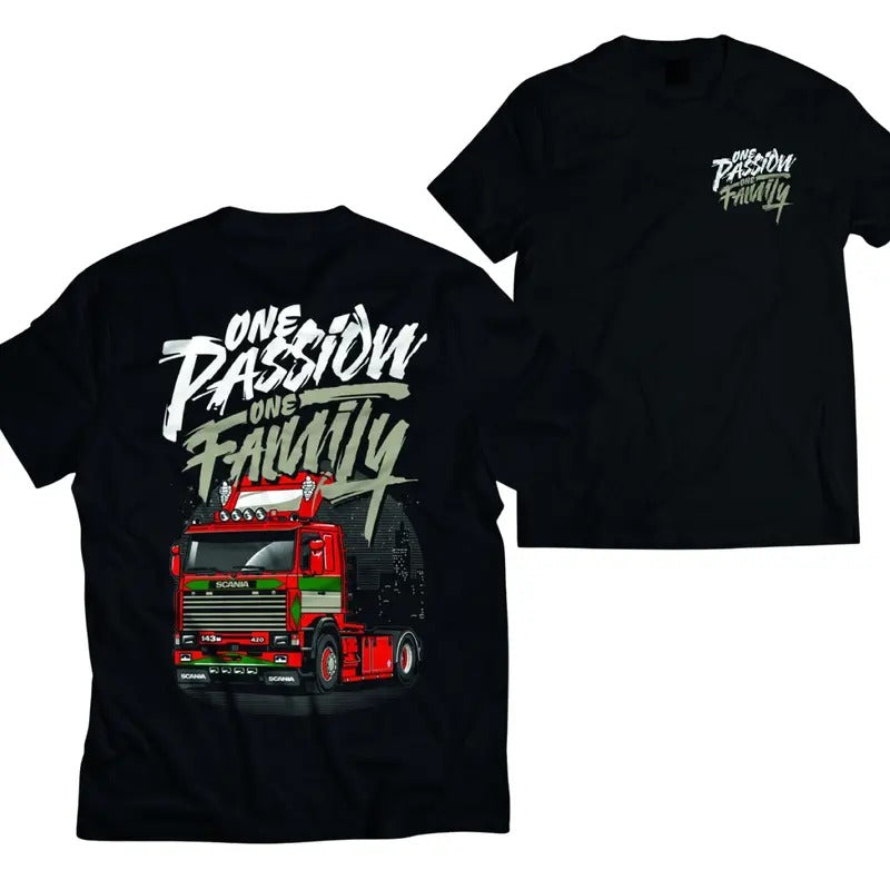 Truckjunkie One Passion One Family Truck Graffity Car Automotive Enthusiasts T-Shirts, Hoodie, Sweatshirt - T-Shirt, Sweatshirt, Hoodie