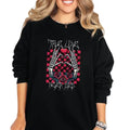 'True Love Never Dies' Punk Alt Grunge Goth Skeleton Casual T-Shirts, Hoodie, Sweatshirt - T-Shirt, Sweatshirt, Hoodie