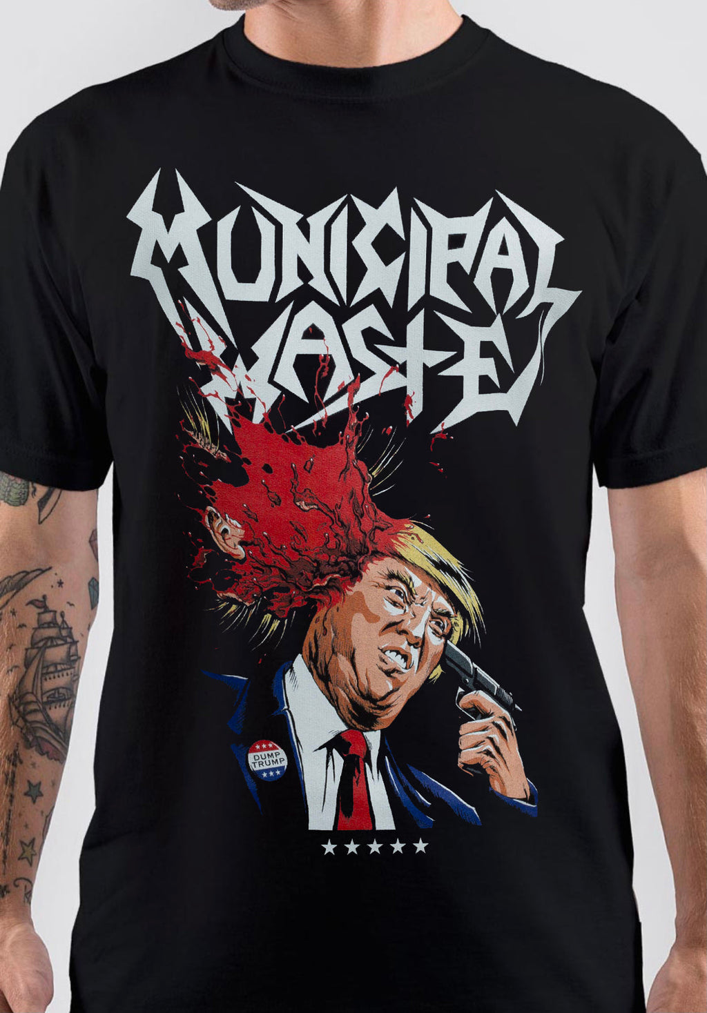 Trump Walls Death Municipal Waste Band Style001 T-Shirts, Hoodie, Sweatshirt - T-Shirt, Sweatshirt, Hoodie