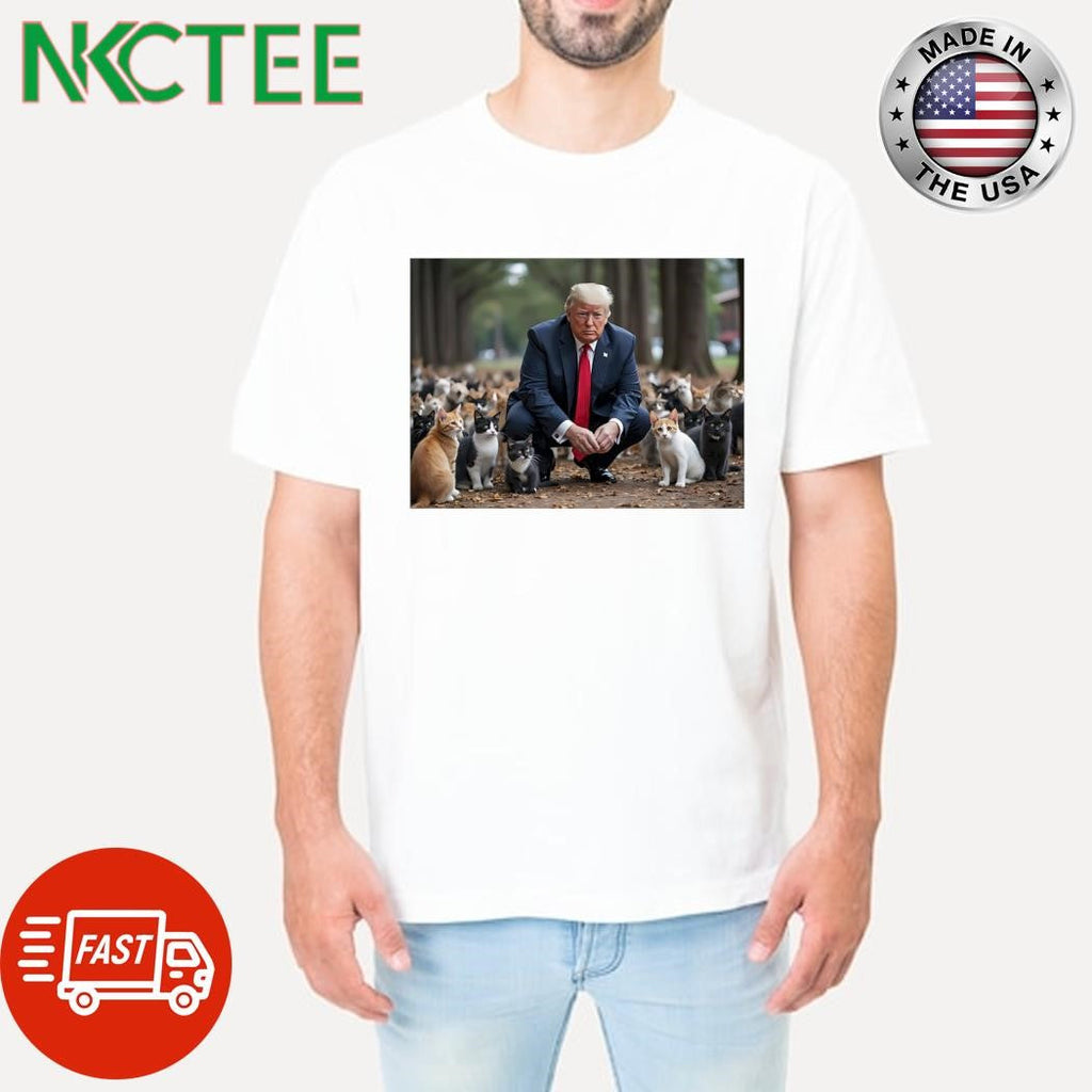 Trump sit and cats shirt Unisex T-shirt, Sweatshirt, Hoodie, Long Sleeve Tee - T-Shirt, Sweatshirt, Hoodie