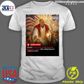 Trumps AI image of himself as Jesus-like figure follows feud with Pope Leo Shirt Unisex T-shirt, Sweatshirt, Hoodie, Long Sleeve Tee - T-Shirt, Sweatshirt, Hoodie