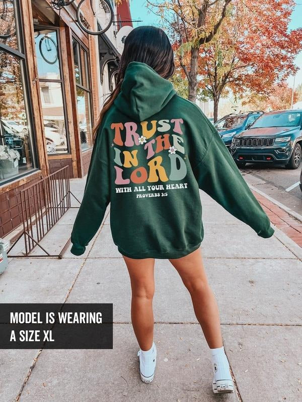 Trust Lord Retro Christian Christian Jesus Mental Health Christian Clothes Jesus Clothes Y2k T-Shirts, Hoodie, Sweatshirt - T-Shirt, Sweatshirt, Hoodie
