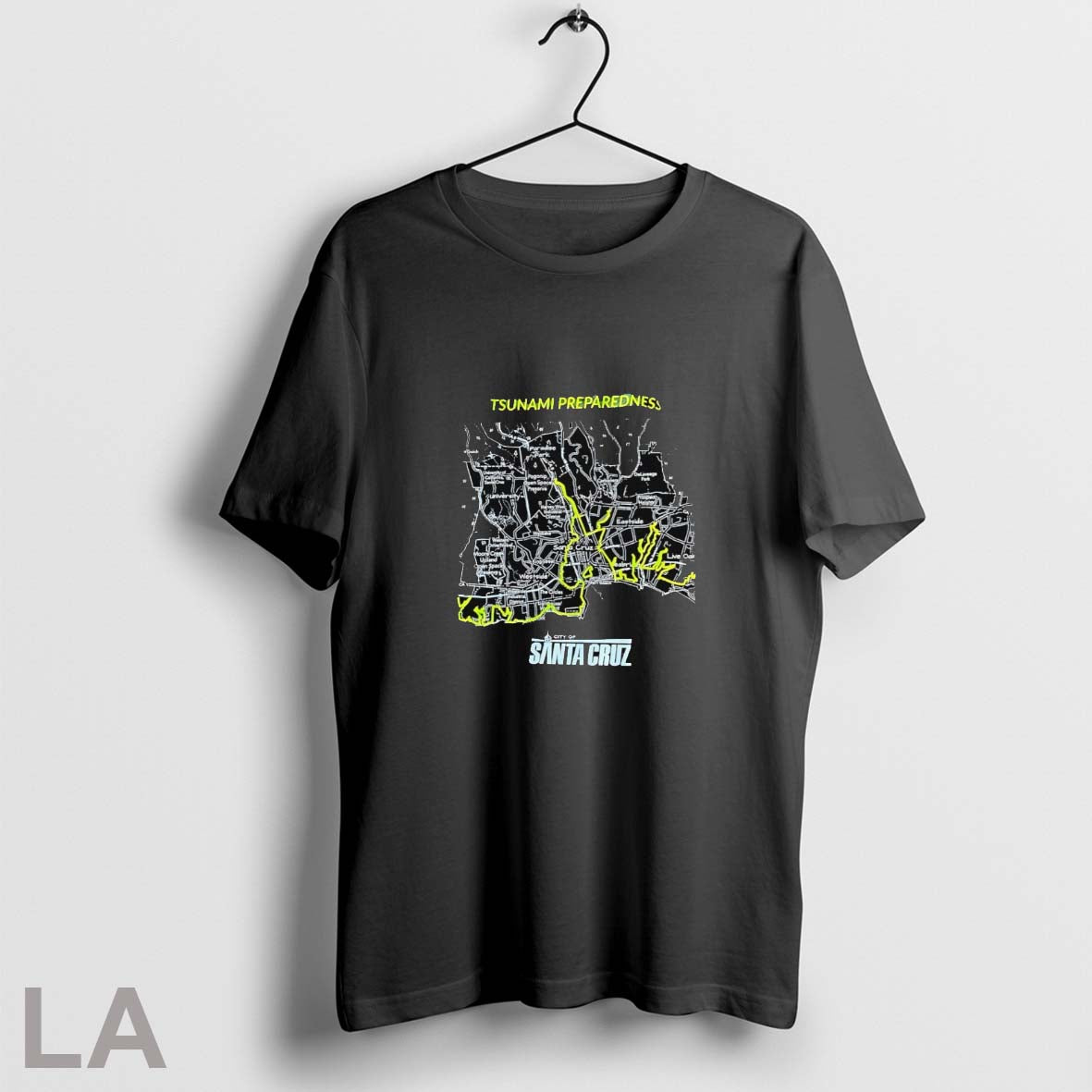 Tsunami Preparedness City Of Santa Cruz Unisex T-shirt, Sweatshirt, Hoodie, Long Sleeve Tee - T-Shirt, Sweatshirt, Hoodie