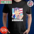Tucker Carlson Vote For Freedom shirt Unisex T-shirt, Sweatshirt, Hoodie, Long Sleeve Tee - T-Shirt, Sweatshirt, Hoodie