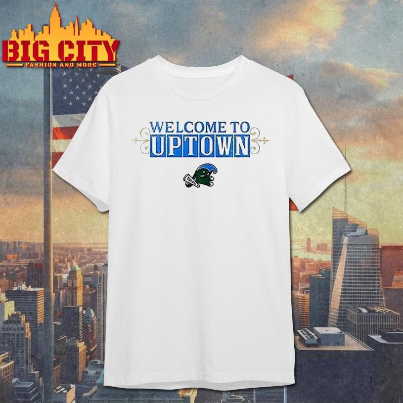 Tulane Green Wave Welcome To Uptown Logo Shirt Unisex T-shirt, Sweatshirt, Hoodie, Long Sleeve Tee - T-Shirt, Sweatshirt, Hoodie