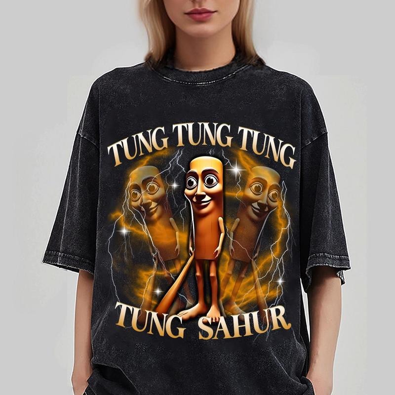 Tung Tung Tung Sahur Funny Baseball Bat Meme Dank Memes Cringe Italian Brainrot Oddly Specific T-Shirts, Hoodie, Sweatshirt - T-Shirt, Sweatshirt, Hoodie