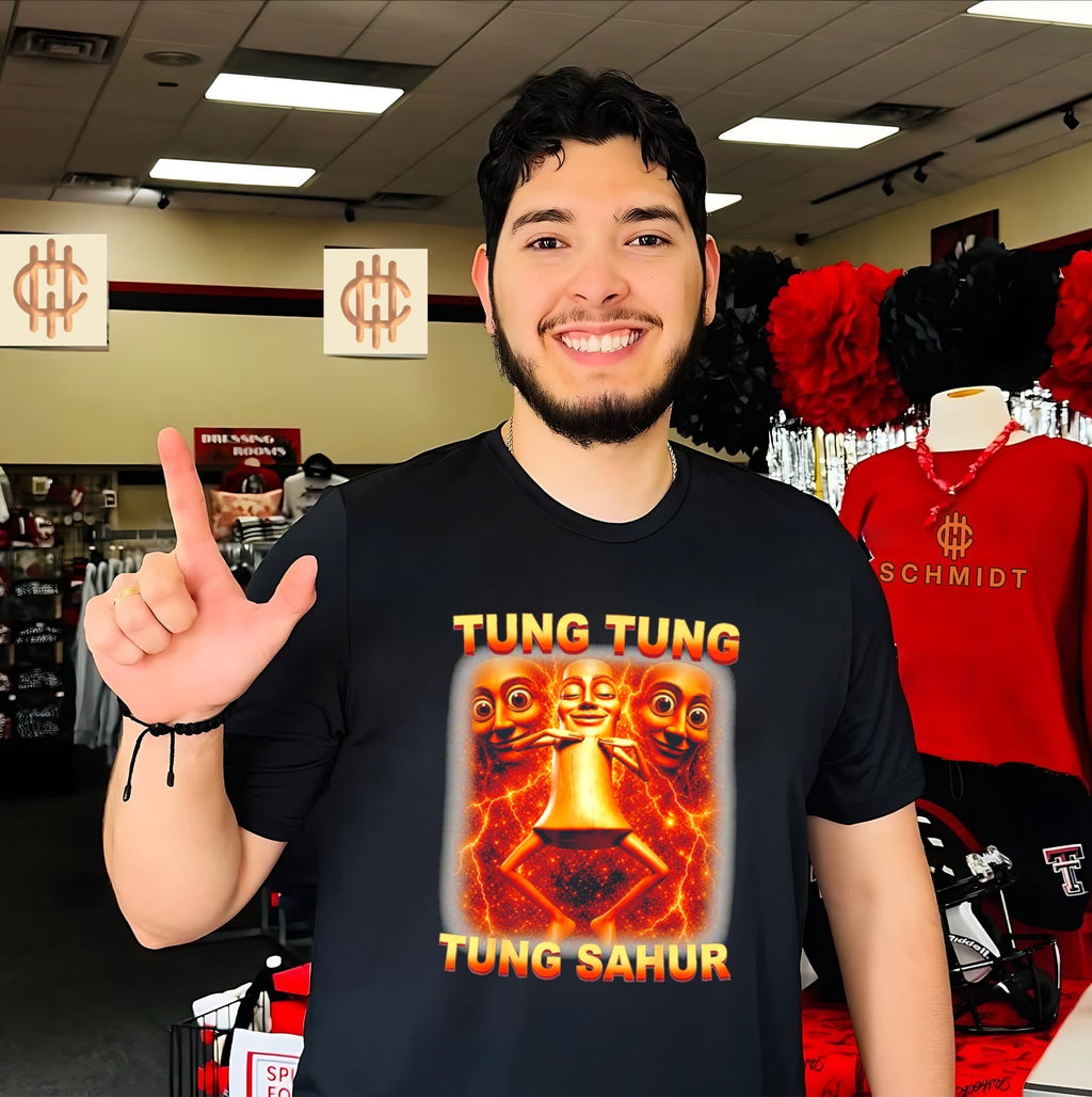 Tung Tung Tung Sahur Is Calling Funny Brainrot Meme shirt Unisex T-shirt, Sweatshirt, Hoodie, Long Sleeve Tee - T-Shirt, Sweatshirt, Hoodie