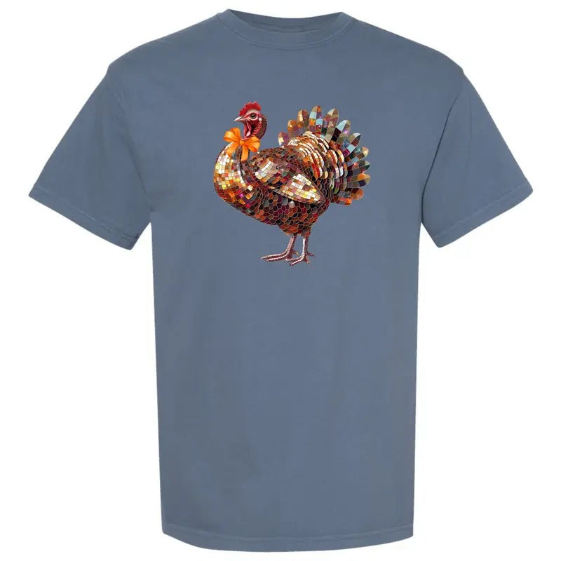 Turkey Dazzling Disco Comfort Colors 'NLB' T-Shirts, Hoodie, Sweatshirt - T-Shirt, Sweatshirt, Hoodie