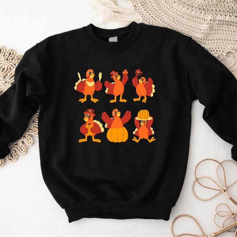 Turkey Matching Family Thanksgiving Funny Fall Dinner Pumpkin Season Thankful T-Shirts, Hoodie, Sweatshirt - T-Shirt, Sweatshirt, Hoodie
