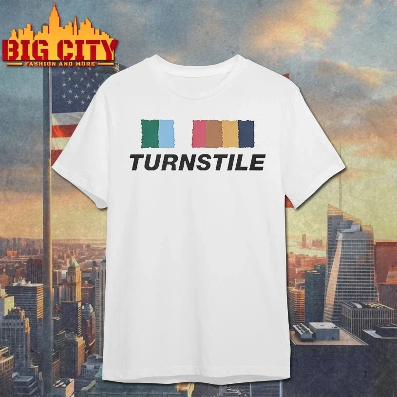 Turnstile Band Color Wall Sept 2025 shirt Unisex T-shirt, Sweatshirt, Hoodie, Long Sleeve Tee - T-Shirt, Sweatshirt, Hoodie