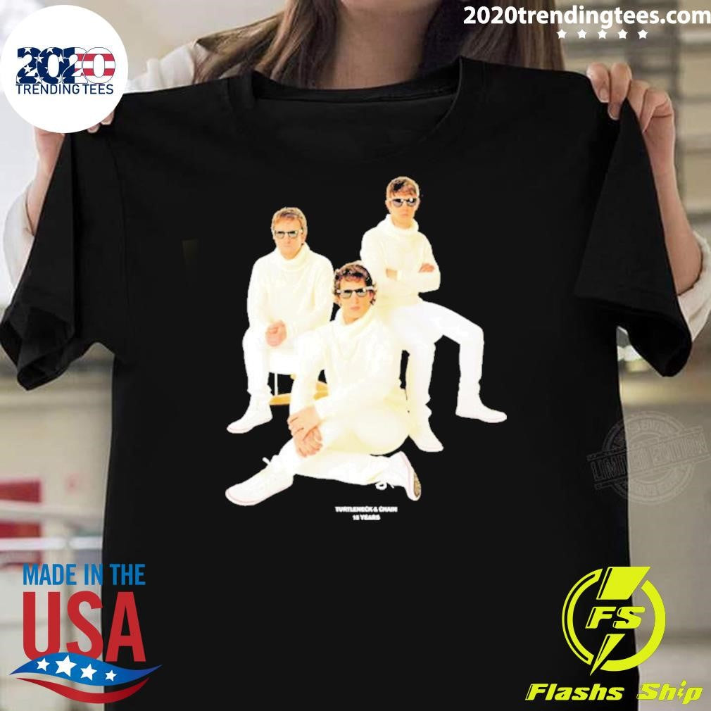 Turtleneck & Chain 15th Anniversary Shirt Unisex T-shirt, Sweatshirt, Hoodie, Long Sleeve Tee - T-Shirt, Sweatshirt, Hoodie