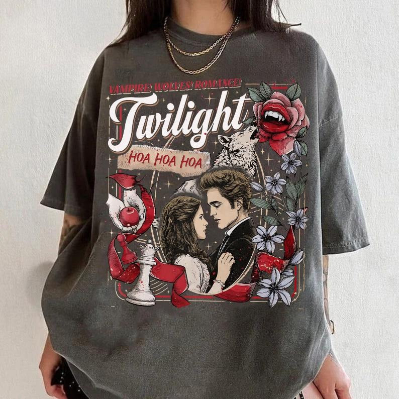 Twilight Inspired HOA HOA HOA Shirt Comfort Colors Hoa Hoa Hoa Season Forks Washington Book Lover T-Shirts, Hoodie, Sweatshirt - T-Shirt, Sweatshirt, Hoodie