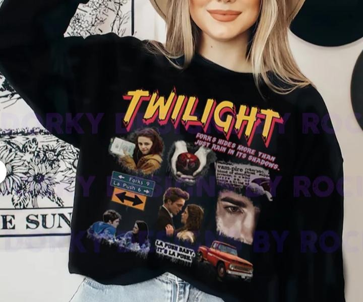 Twilight Shirt Limited Vintage Shirt Twilight Fans Homage T-Shirts, Hoodie, Sweatshirt - T-Shirt, Sweatshirt, Hoodie