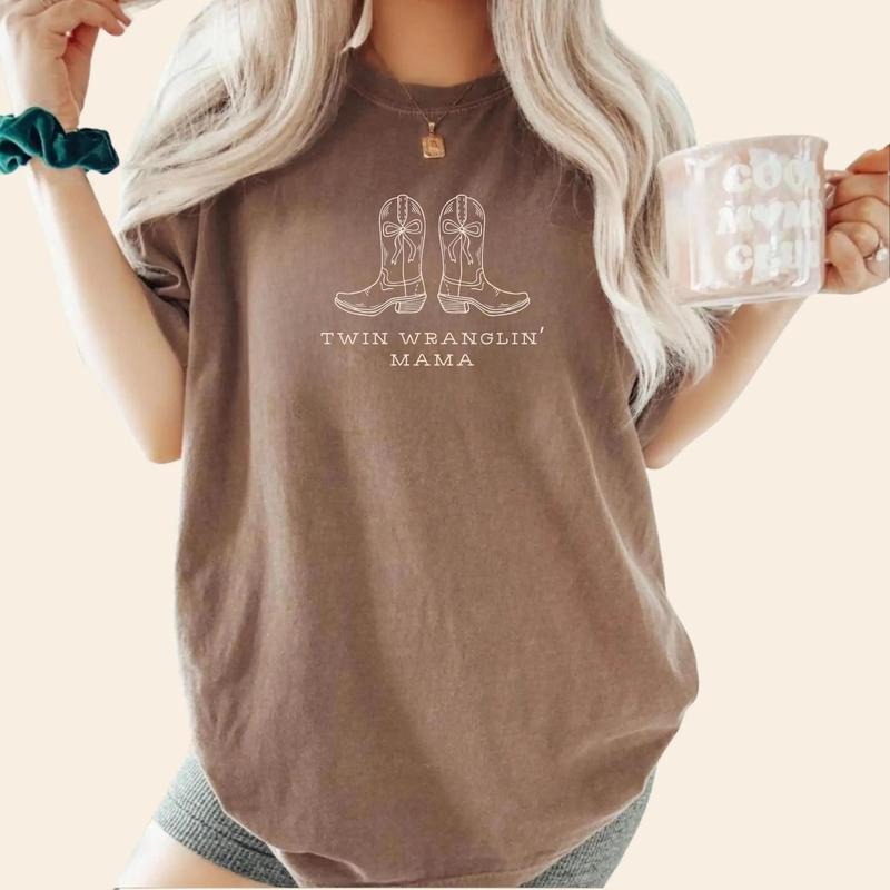 Twin Mom Mother Twins Twin Pregnancy Announcement My Twin Mom Era Funny Twin Mama Shirt Daughter Law T-Shirts, Hoodie, Sweatshirt - T-Shirt, Sweatshirt, Hoodie