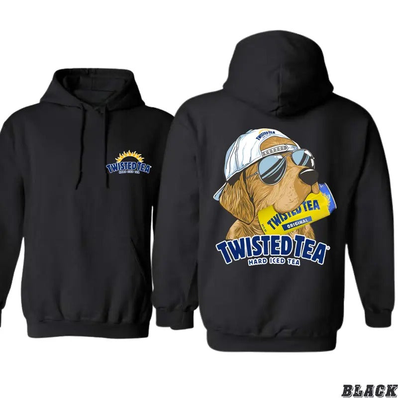 Twisted Tea Cool Dog Sunglasses Can Twisted Tea Fans Fun Outings T-Shirts, Hoodie, Sweatshirt - T-Shirt, Sweatshirt, Hoodie