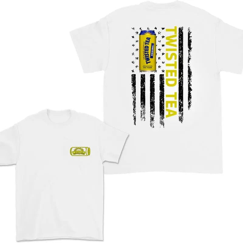 Twisted Tea Logo Flag 2 Sided Twisted TeaLight Full Color Independence Day Shirt T-Shirts, Hoodie, Sweatshirt - T-Shirt, Sweatshirt, Hoodie