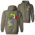 Twisted Tea Grin Hand Holding Twisted Tea Cans Green Guy Season 2 Sided Printed Classic Cotton T-Shirts, Hoodie, Sweatshirt - T-Shirt, Sweatshirt, Hoodie