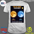 Two Stunning Full Moons In May, May 01 Flower Moon and May 31 Blue Moon Shirt Unisex T-shirt, Sweatshirt, Hoodie, Long Sleeve Tee - T-Shirt, Sweatshirt, Hoodie