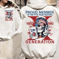 Two Sided Custom Gen X Lite Beer Proud Member Fck Your Feelings 1965 1980 Inspired Funny Saying Sarcasm Quote Badass Generation FAFOT T-Shirts, Hoodie, Sweatshirt - T-Shirt, Sweatshirt, Hoodie