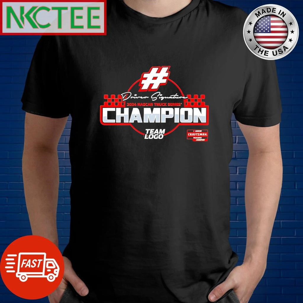 Ty Majeski Checkered Flag Sports 2024 NASCAR Craftsman Truck Series Champion shirt Unisex T-shirt, Sweatshirt, Hoodie, Long Sleeve Tee - T-Shirt, Sweatshirt, Hoodie