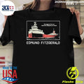 Tyler Bertuzzi Wearing Edmund Fitzgerald Shirt Unisex T-shirt, Sweatshirt, Hoodie, Long Sleeve Tee - T-Shirt, Sweatshirt, Hoodie