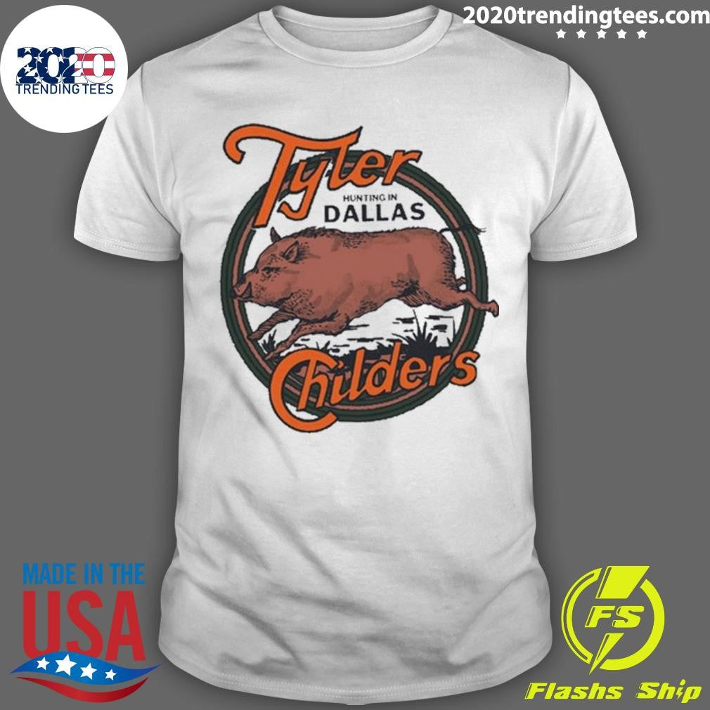 Tyler Childers April 23 2026 Dallas, TX Tour Shirt Unisex T-shirt, Sweatshirt, Hoodie, Long Sleeve Tee - T-Shirt, Sweatshirt, Hoodie