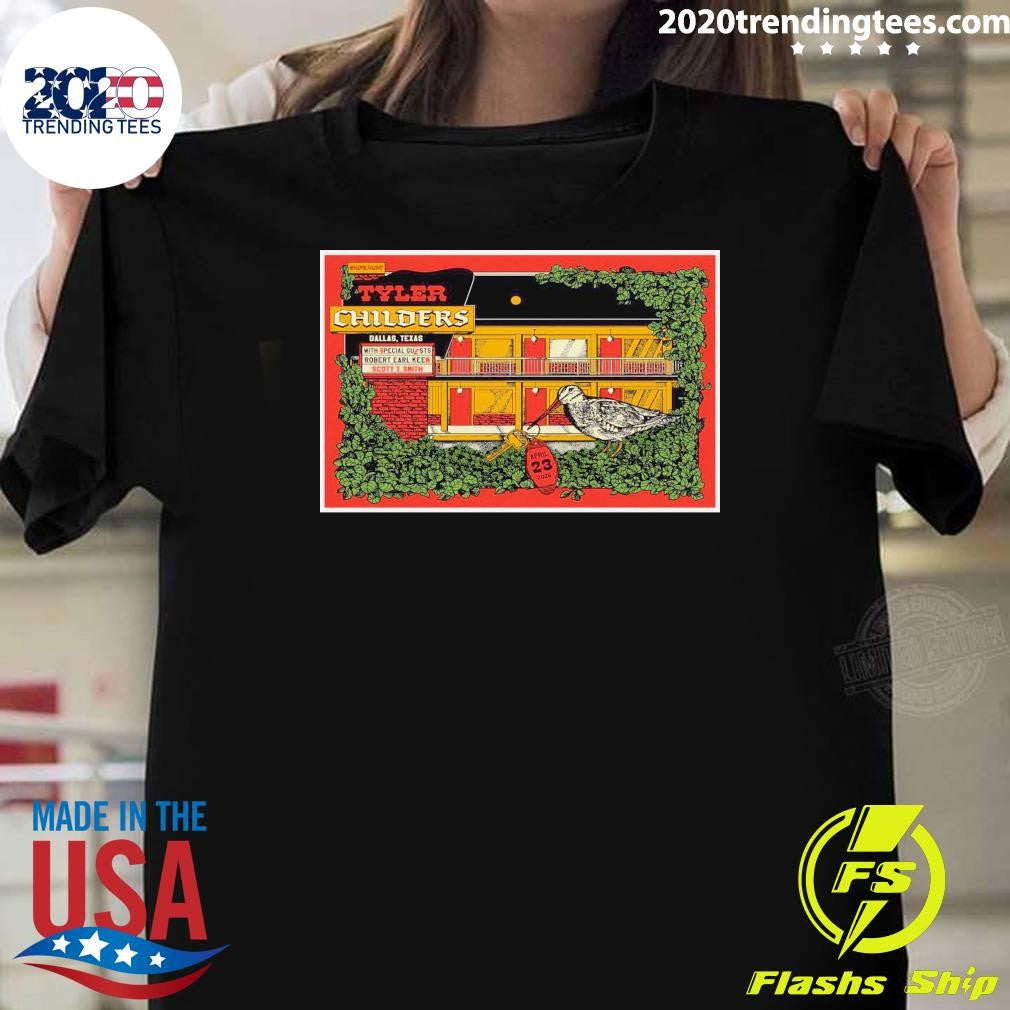 Tyler Childers In Dallas TX On April 23 2026 Shirt Unisex T-shirt, Sweatshirt, Hoodie, Long Sleeve Tee - T-Shirt, Sweatshirt, Hoodie