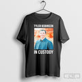 Tyler Robinson In Custody Shirt Sweater Unisex T-shirt, Sweatshirt, Hoodie, Long Sleeve Tee - T-Shirt, Sweatshirt, Hoodie