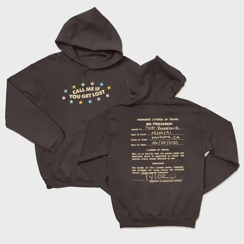Tyler Creator CMIYGL Tour Permanent License Travel Heavy Blend Hooded Music Fan T-Shirts, Hoodie, Sweatshirt - T-Shirt, Sweatshirt, Hoodie