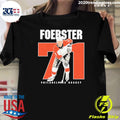 Tyson Foerster 71 Philadelphia Flyers Name And Number Shirt Unisex T-shirt, Sweatshirt, Hoodie, Long Sleeve Tee - T-Shirt, Sweatshirt, Hoodie