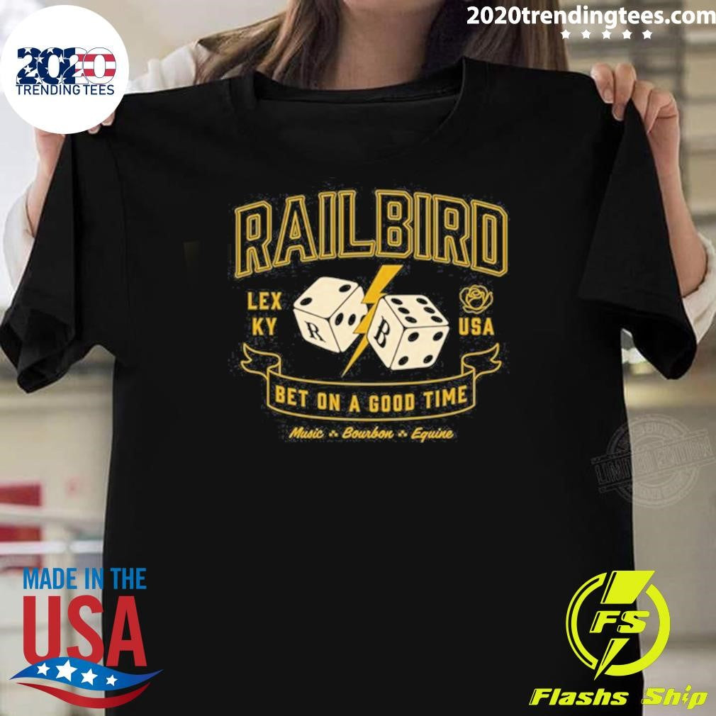 Railbird Festival Lexington KY June 6-7, 2026 Tee Shirt Unisex T-shirt, Sweatshirt, Hoodie, Long Sleeve Tee - T-Shirt, Sweatshirt, Hoodie