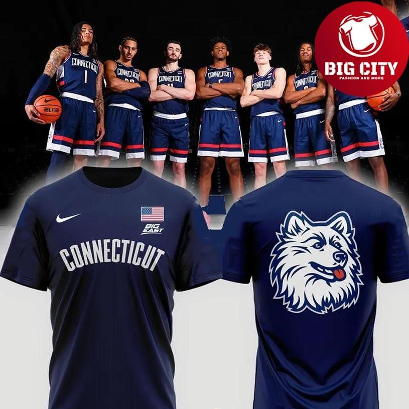 UConn Huskies mens Basketball Back to Blue Connecticuts Two Sided Shirt Unisex T-shirt, Sweatshirt, Hoodie, Long Sleeve Tee - T-Shirt, Sweatshirt, Hoodie
