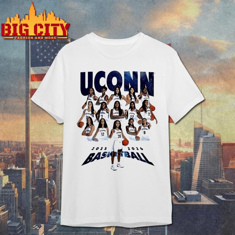 UConn Womens Basketball 2025 2026 Shirt Unisex T-shirt, Sweatshirt, Hoodie, Long Sleeve Tee - T-Shirt, Sweatshirt, Hoodie