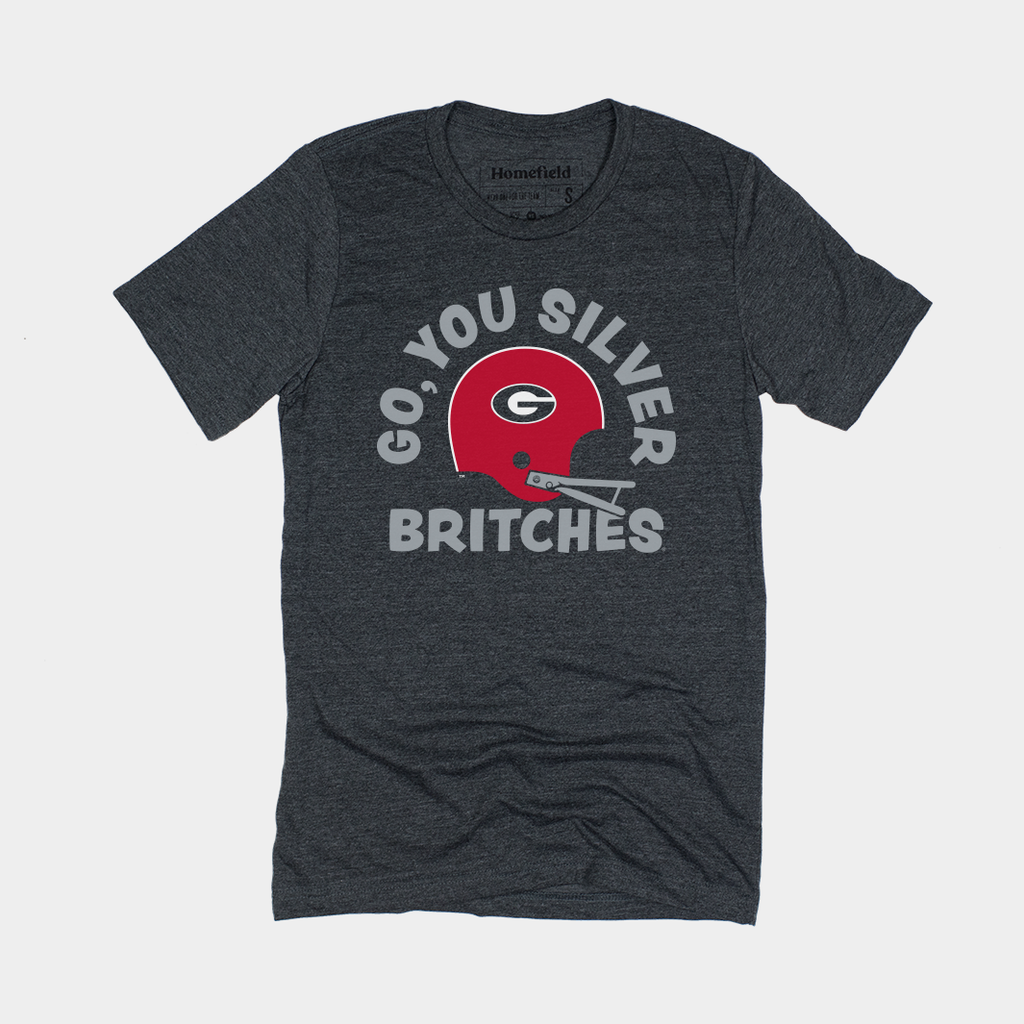 Go You Silver Britches Vintage Georgia Football Style001 T-Shirts, Hoodie, Sweatshirt - T-Shirt, Sweatshirt, Hoodie