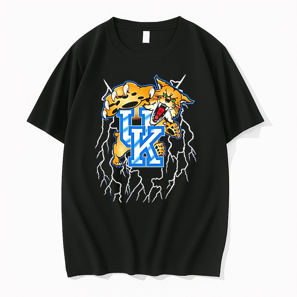 Uk Wildcat Ncaa Roaring Lightning Claws Tshirts Sweater Hoodie Jpg Unisex T-shirt, Sweatshirt, Hoodie, Long Sleeve Tee - T-Shirt, Sweatshirt, Hoodie