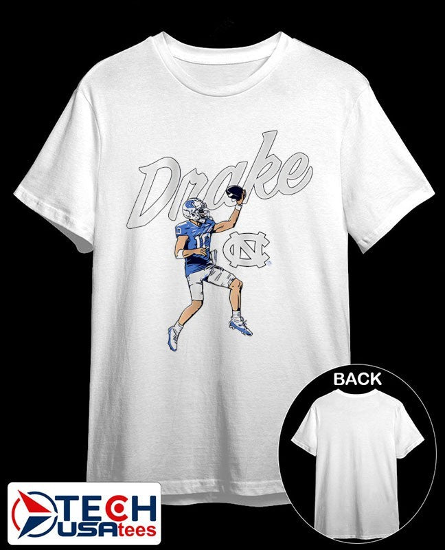 UNC Football Drake Maye Finger Roll Pro shirt Unisex T-shirt, Sweatshirt, Hoodie, Long Sleeve Tee - T-Shirt, Sweatshirt, Hoodie