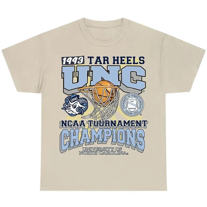 UNC Shirt 1993 TAR Heels UNC Champions T Shir Clothes T-Shirts, Hoodie, Sweatshirt - T-Shirt, Sweatshirt, Hoodie