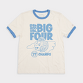 UNC Tar Heels Big Four 1977 Champs Ringer T-Shirts, Hoodie, Sweatshirt - T-Shirt, Sweatshirt, Hoodie