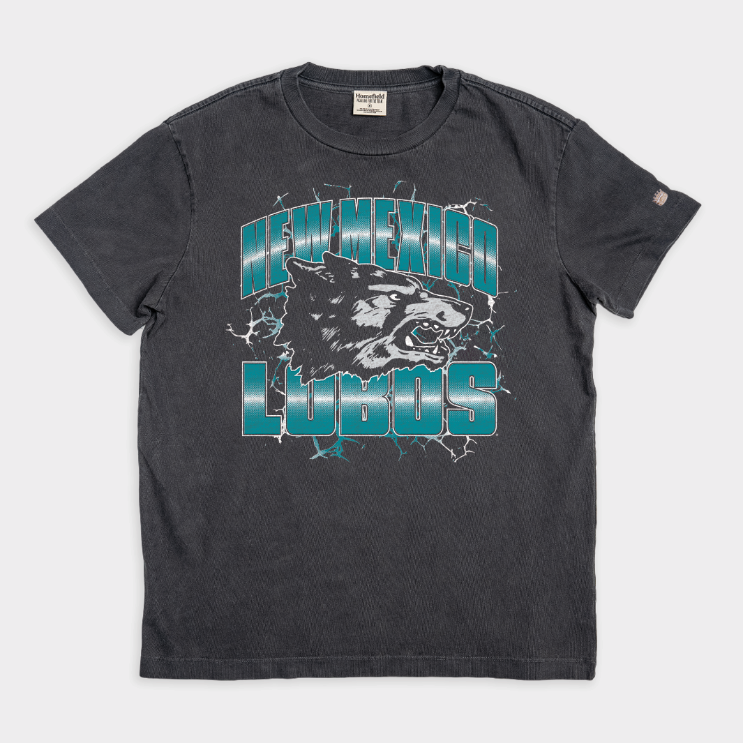 New Mexico Lobos Retro Logo Vintage Heavyweight T-Shirts, Hoodie, Sweatshirt - T-Shirt, Sweatshirt, Hoodie