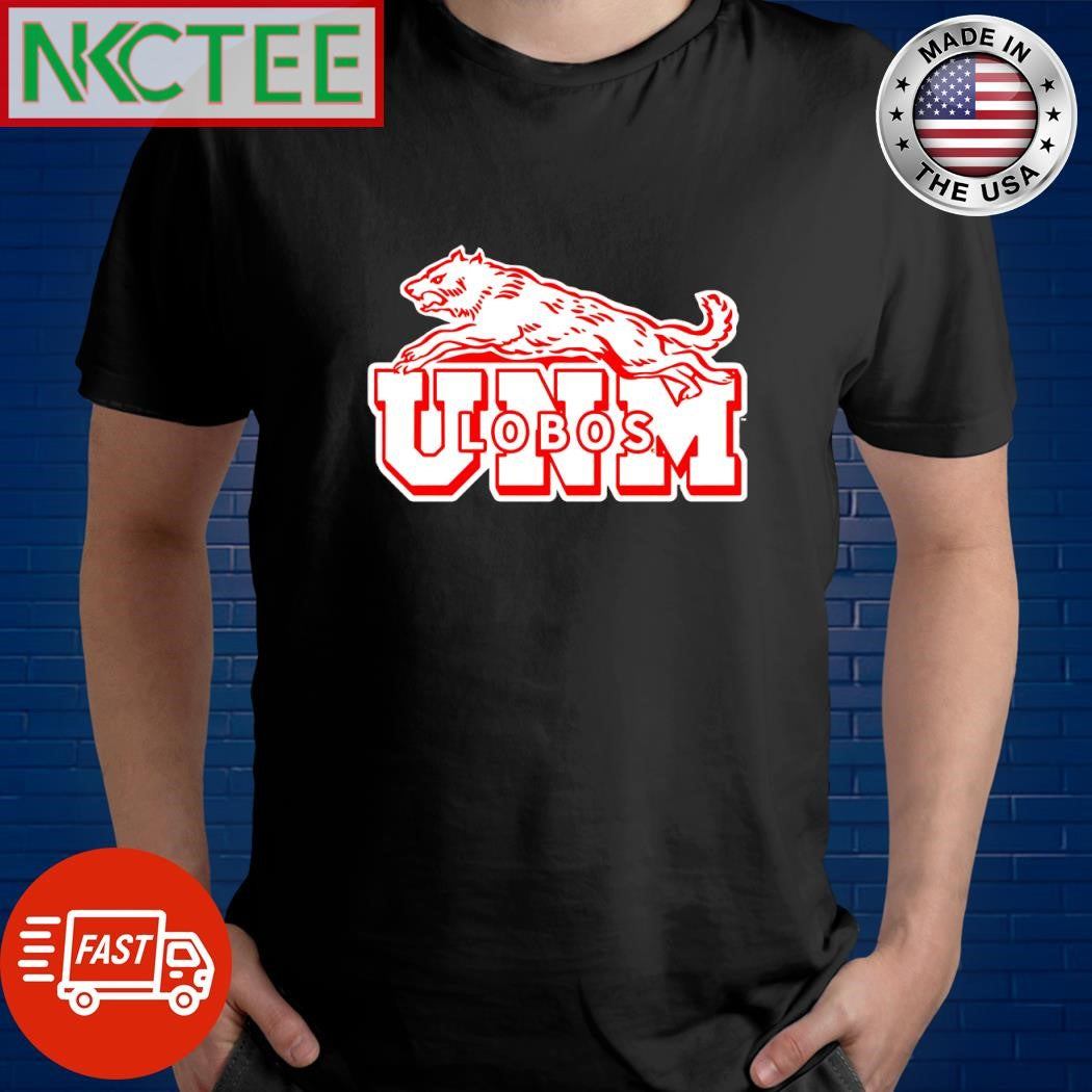 UNM Lobos Leaping Wolf vintage shirt Unisex T-shirt, Sweatshirt, Hoodie, Long Sleeve Tee - T-Shirt, Sweatshirt, Hoodie