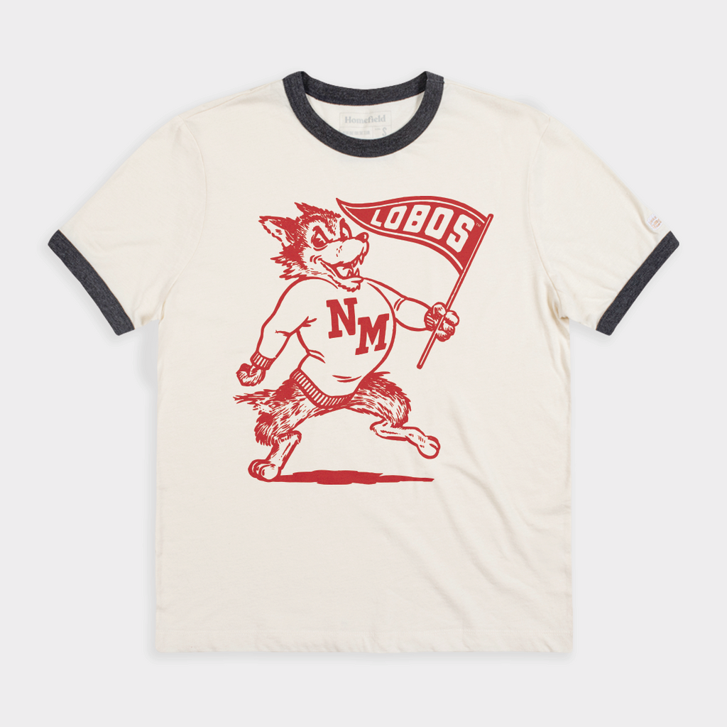 Vintage New Mexico Lobos Mascot Ringer Style001 T-Shirts, Hoodie, Sweatshirt - T-Shirt, Sweatshirt, Hoodie