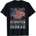 US Flag Constitution USA Needs Be Reread Made USA T-Shirts, Hoodie, Sweatshirt - T-Shirt, Sweatshirt, Hoodie