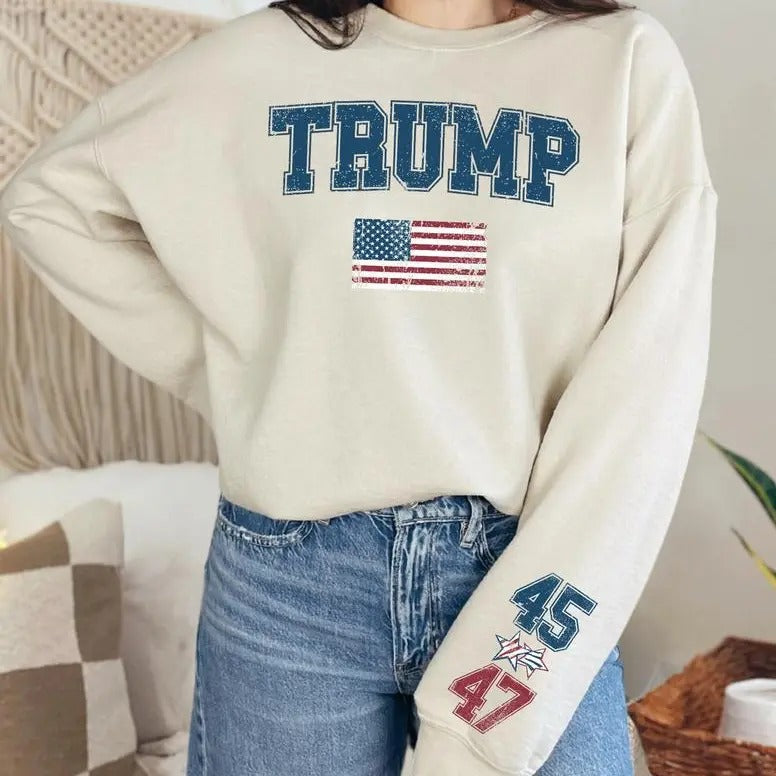 US Trump 45 47 Trump 47 Menswear Womenswear Top T-Shirts, Hoodie, Sweatshirt - T-Shirt, Sweatshirt, Hoodie
