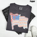 USA Flag Comfort Colors 'NLB' T-Shirts, Hoodie, Sweatshirt - T-Shirt, Sweatshirt, Hoodie