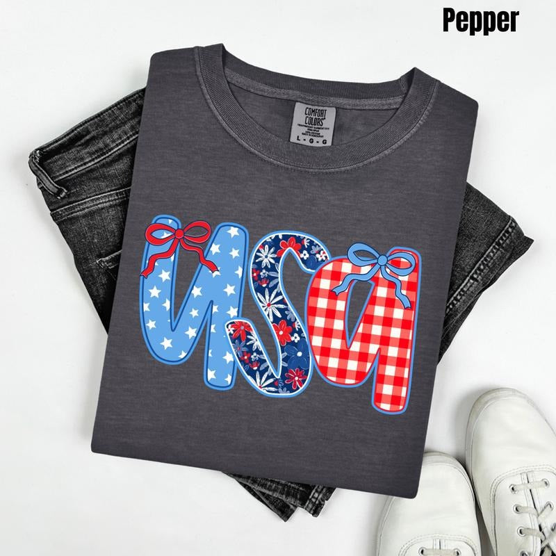 USA Pattern Mix Comfort Colors 'NLB' T-Shirts, Hoodie, Sweatshirt - T-Shirt, Sweatshirt, Hoodie