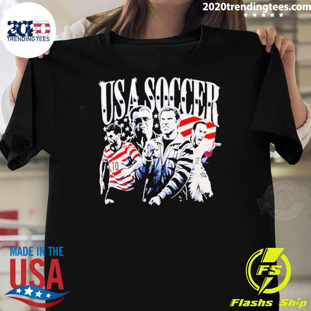 USA Soccer Christian Pulisic Landon Donovan 10 Will Ferrell Robert Duvall Kicking Screaming Shirt - T-Shirt, Sweatshirt, Hoodie