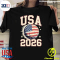 USA Soccer World Cup 2026 American Fan Shirt Unisex T-shirt, Sweatshirt, Hoodie, Long Sleeve Tee - T-Shirt, Sweatshirt, Hoodie