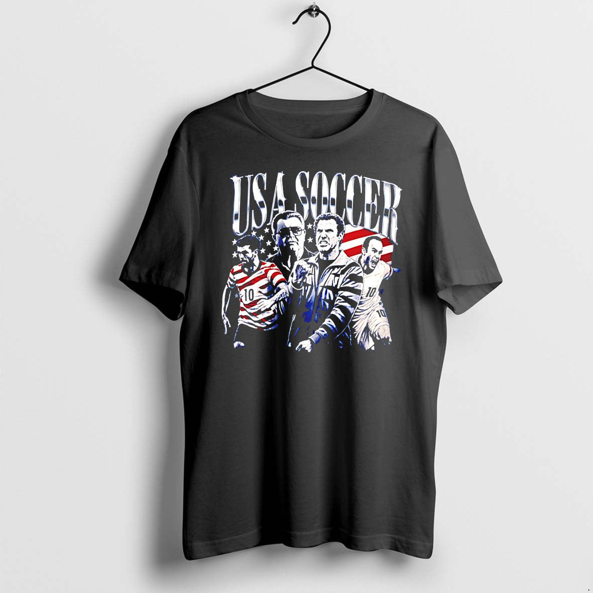 Usa Soccer Player Collage Tee Tshirts Sweater Hoodie Jpg Unisex T-shirt, Sweatshirt, Hoodie, Long Sleeve Tee - T-Shirt, Sweatshirt, Hoodie